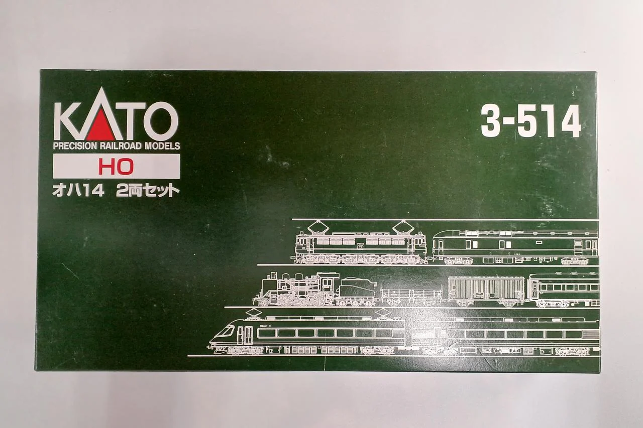 KATO Oha 14 2-Car Set HO Gauge 3-514