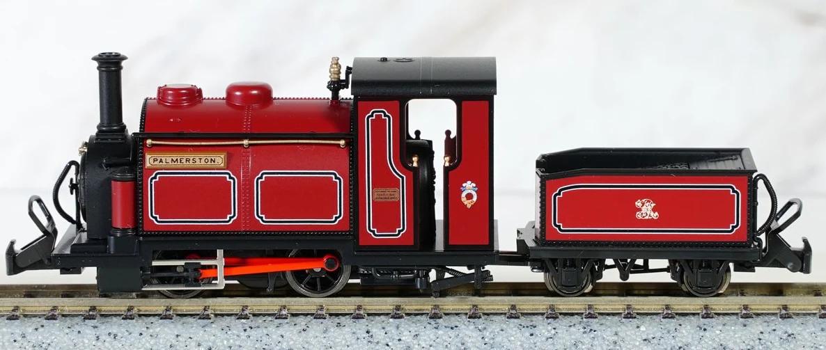 KATO/PECO 51-251C (OO-9) Small England Palmerston MAROON Model Railway Steam Locomotive - Image 2