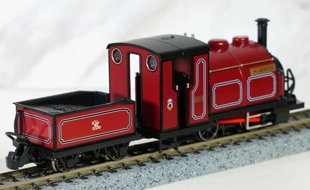 KATO/PECO 51-251C (OO-9) Small England Palmerston MAROON Model Railway Steam Locomotive - Image 3