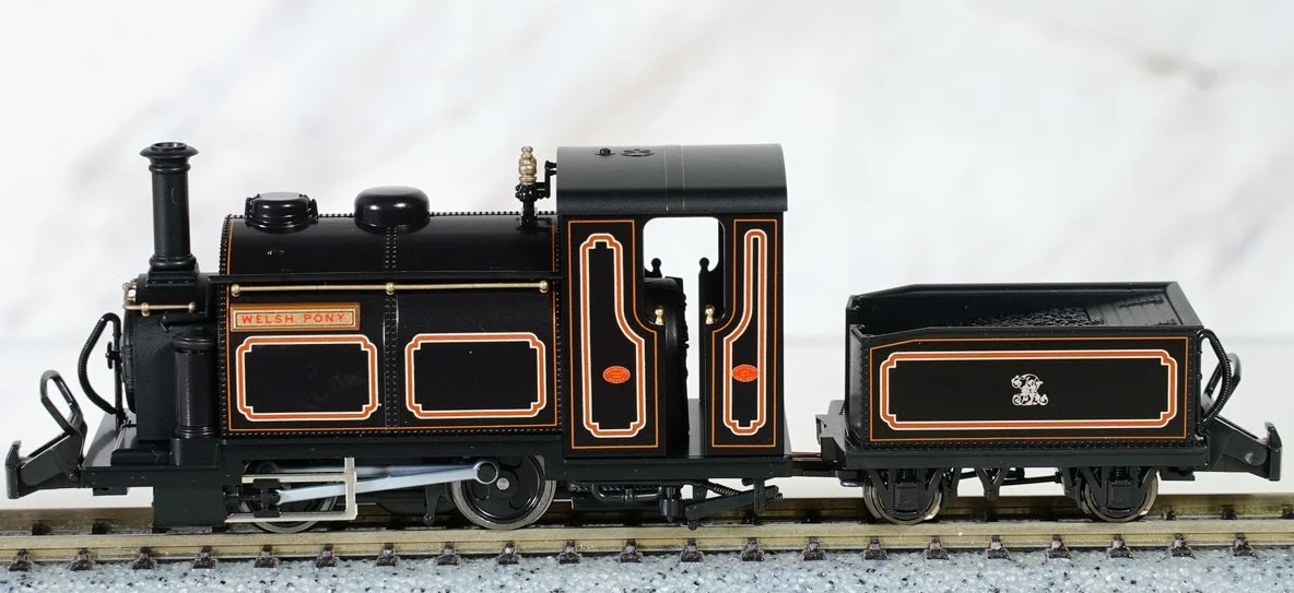 KATO/PECO 51-251D (OO-9) Large England Welsh Pony BROWN Model Railway Steam Locomotive - Image 2