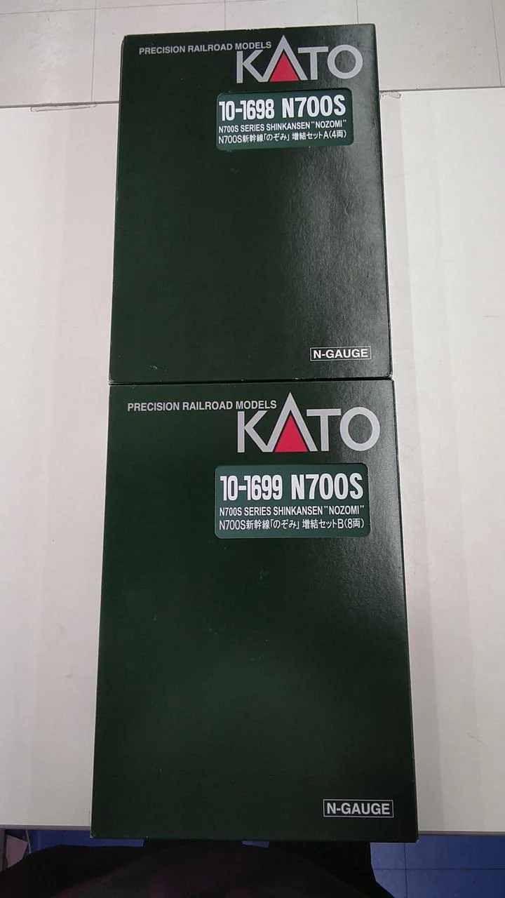 KATO Sekisui Metal N Cage N700S Shinkansen Nozomi Basic Set + Add-on A + Add-on B 10-1697/1698/1699 16-Car Full Set