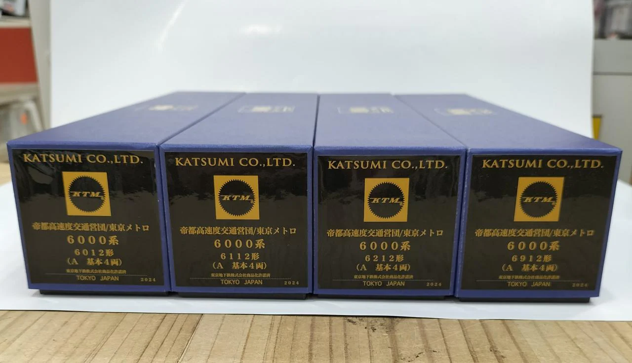 Katsumi HO Tokyo Metro 6000 Series A Basic 4-Car Set - First Batch Production Cars - Image 4
