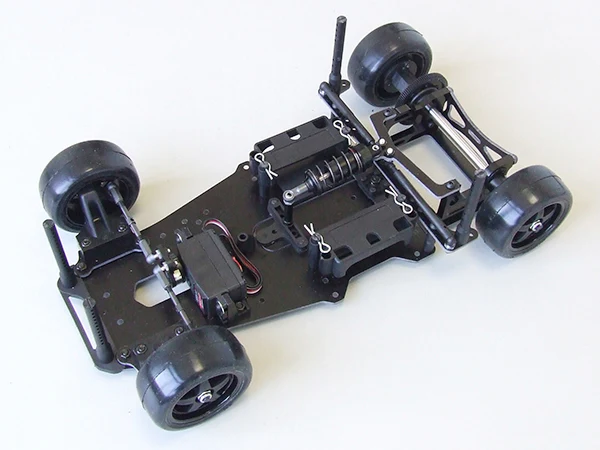 Kawada M333 M300GT2 Chassis Kit 1/12 DD Car FRP Chassis (Mini Rubber Tires)