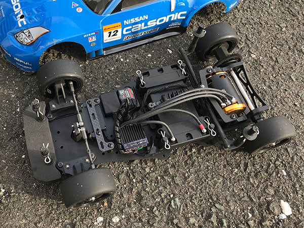 Kawada M333 M300GT2 Chassis Kit 1/12 DD Car FRP Chassis (Mini Rubber Tires) - Image 9