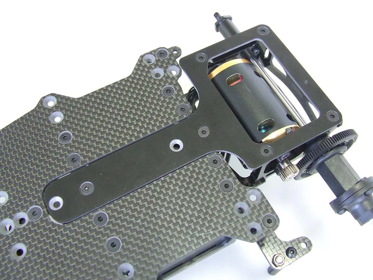 Kawada M334 M300GT2R Chassis Kit 1/12 DD Car Carbon Chassis (Mini Rubber Tires) - Image 11