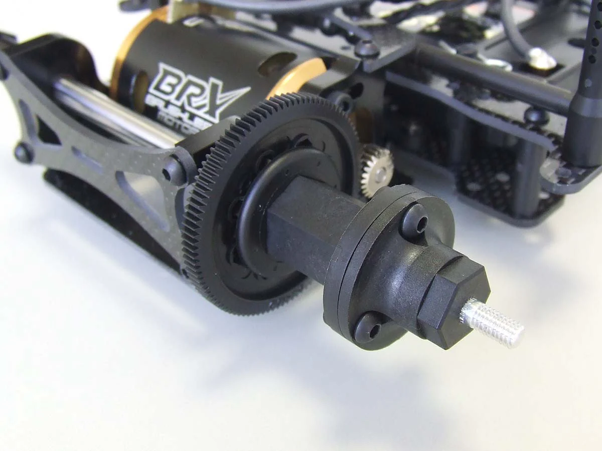 Kawada M334 M300GT2R Chassis Kit 1/12 DD Car Carbon Chassis (Mini Rubber Tires) - Image 8
