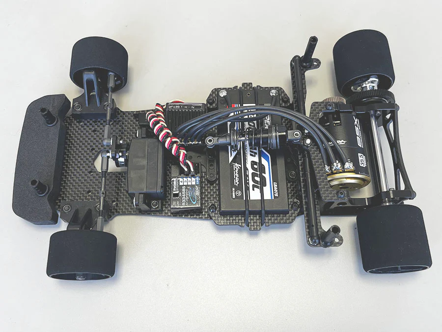Kawada M336 M300SR US-SPEC Chassis Kit 1/12 Racing Car Universal US Wheels (Sponge Tires) - Image 12