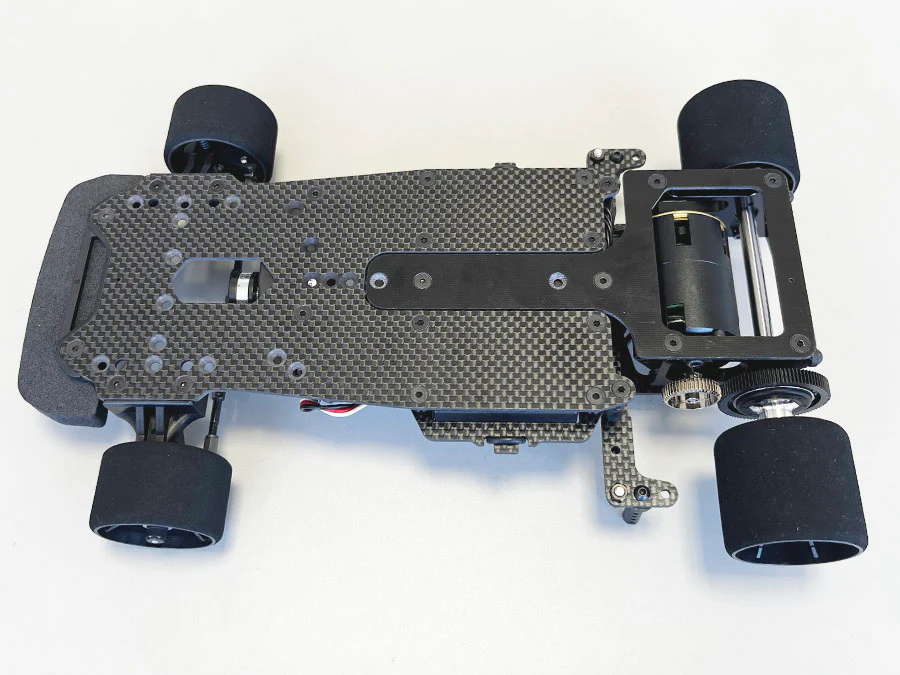 Kawada M336 M300SR US-SPEC Chassis Kit 1/12 Racing Car Universal US Wheels (Sponge Tires) - Image 13