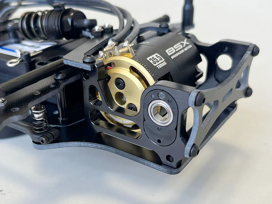Kawada M5103 M500GT3 Chassis Kit 1/10 DD Car FRP Chassis (TC Rubber Tires) - Image 11