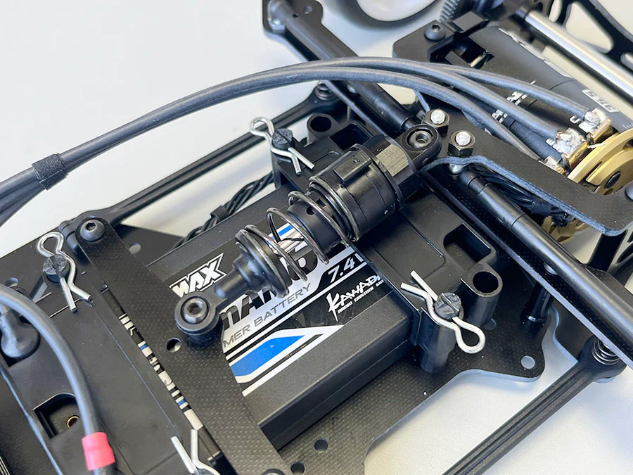 Kawada M5103 M500GT3 Chassis Kit 1/10 DD Car FRP Chassis (TC Rubber Tires) - Image 12