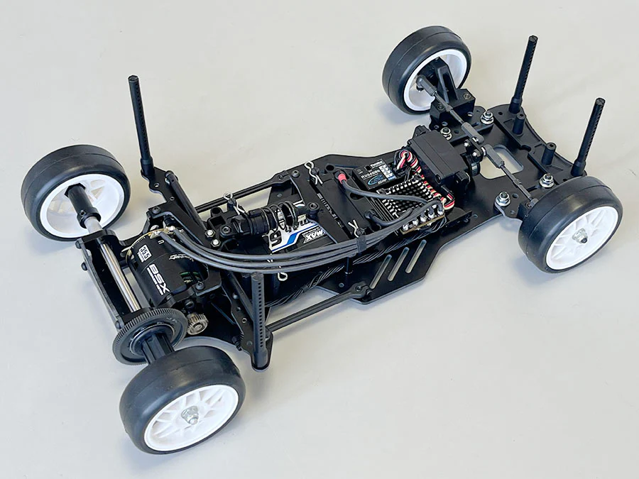 Kawada M5103 M500GT3 Chassis Kit 1/10 DD Car FRP Chassis (TC Rubber Tires) - Image 14
