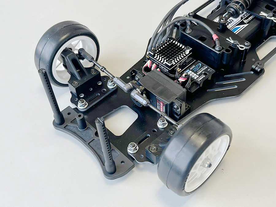 Kawada M5103 M500GT3 Chassis Kit 1/10 DD Car FRP Chassis (TC Rubber Tires) - Image 5