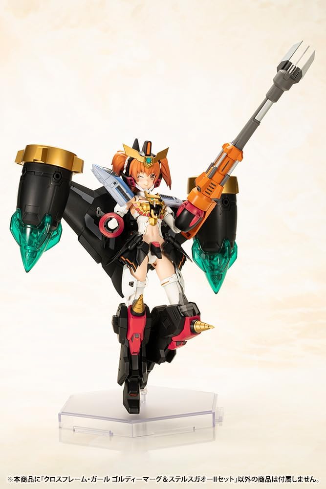 Kotobukiya CG010 GaoGaiGar Cross Frame Girl Goldie Marg & Stealth Gao II Set - Image 44