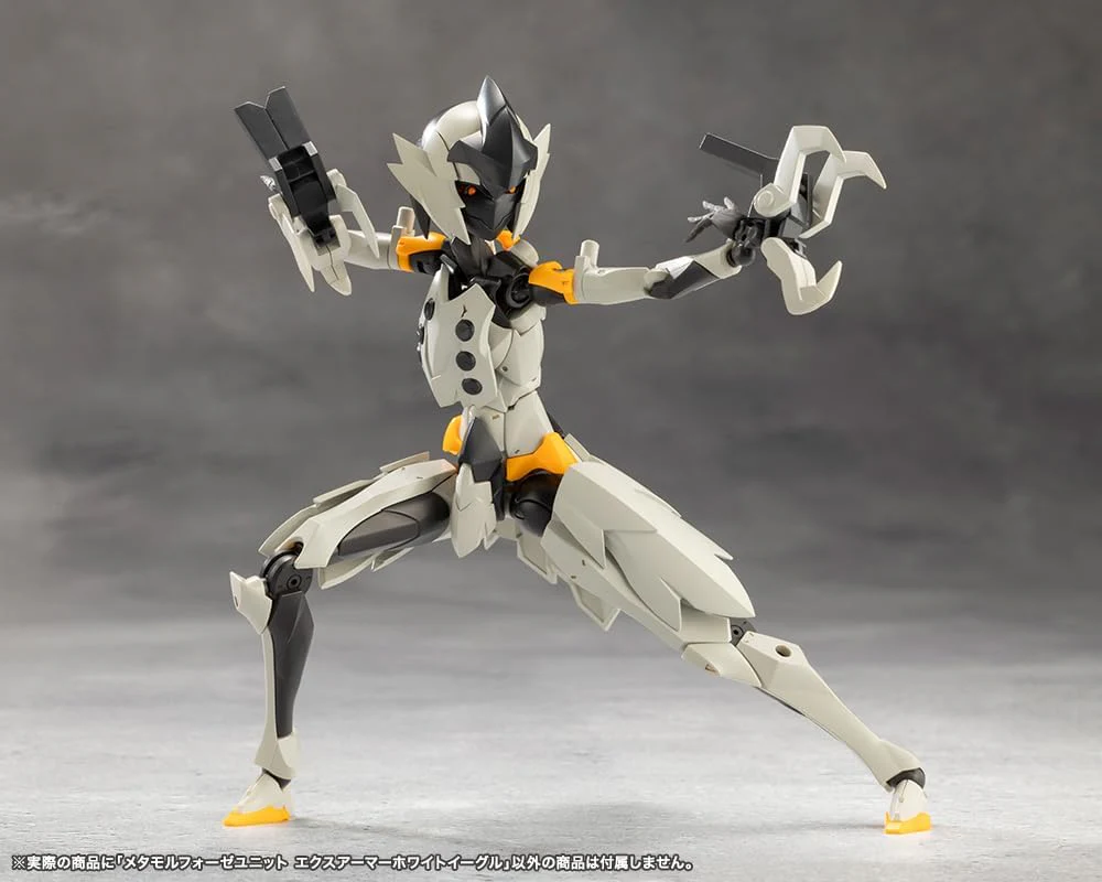 Kotobukiya CX026 Metamorphose Unit Ex-Armor White Eagle (MegaloMaria Unlimited Universe) - Image 29