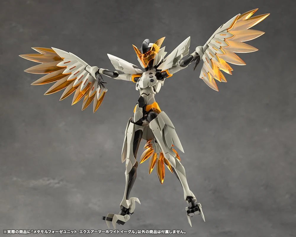 Kotobukiya CX026 Metamorphose Unit Ex-Armor White Eagle (MegaloMaria Unlimited Universe) - Image 5