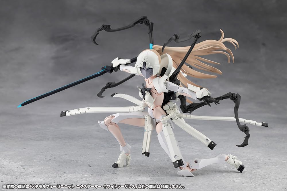 Kotobukiya CX045 Metamorphose Unit Ex-Armor White Sorceress (Megalomaria Unlimited Universe) - Image 11