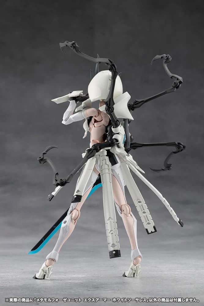 Kotobukiya CX045 Metamorphose Unit Ex-Armor White Sorceress (Megalomaria Unlimited Universe) - Image 13