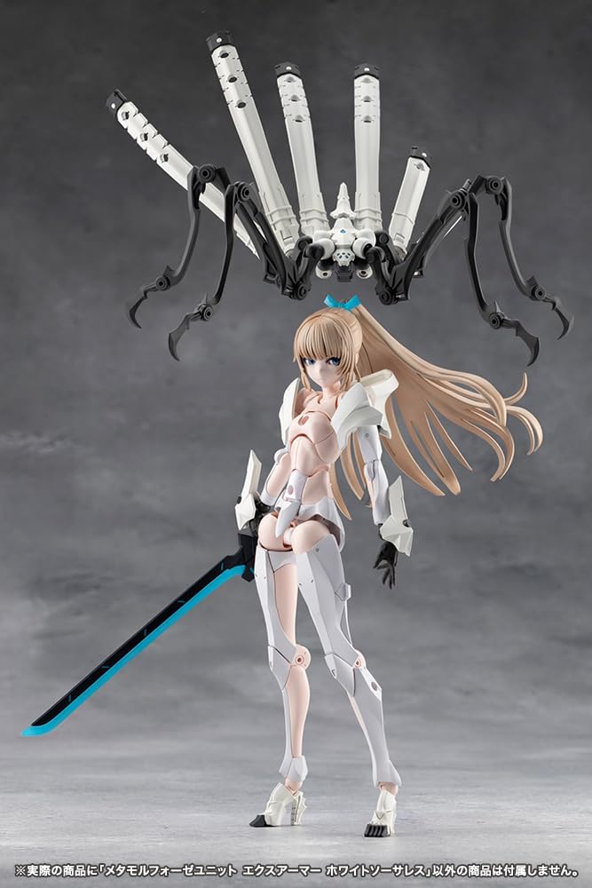 Kotobukiya CX045 Metamorphose Unit Ex-Armor White Sorceress (Megalomaria Unlimited Universe) - Image 5