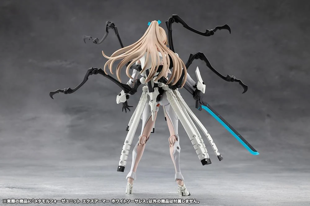 Kotobukiya CX045 Metamorphose Unit Ex-Armor White Sorceress (Megalomaria Unlimited Universe) - Image 8