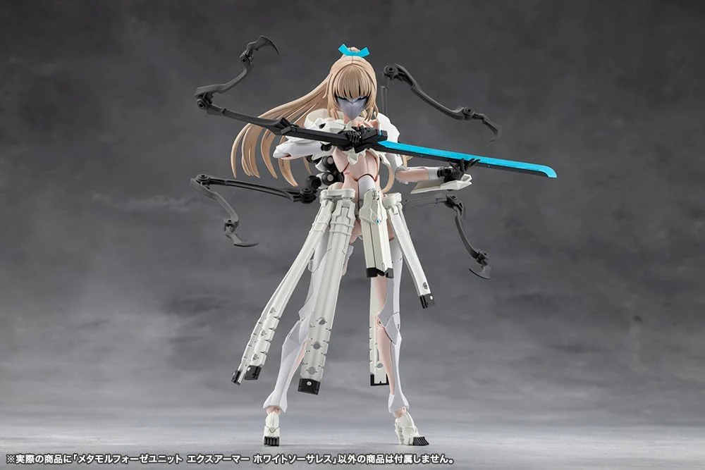 Kotobukiya CX045 Metamorphose Unit Ex-Armor White Sorceress (Megalomaria Unlimited Universe) - Image 9