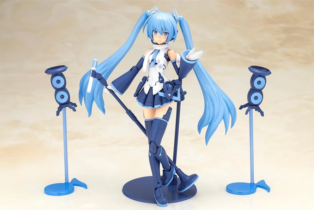 Kotobukiya FG105 Frame Music Girl Snow Miku Another Color Ver. - Image 4