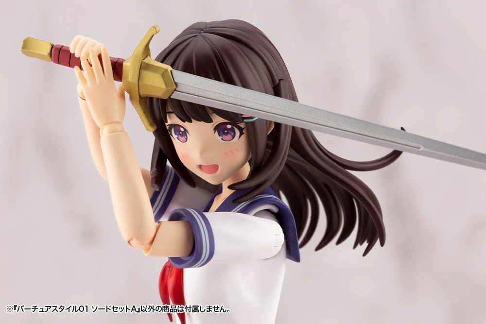 Kotobukiya GE001X M.S.G Modeling Support Goods, Vertue Style 01, Sword Set A - Image 11
