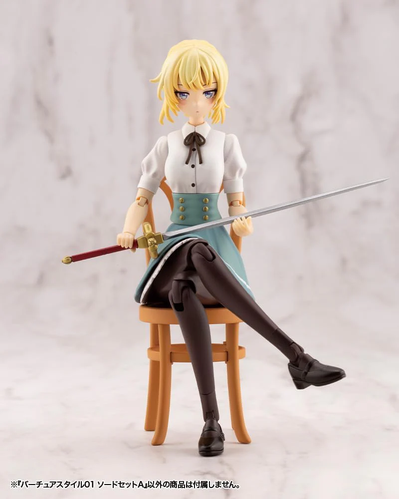 Kotobukiya GE001X M.S.G Modeling Support Goods, Vertue Style 01, Sword Set A - Image 20