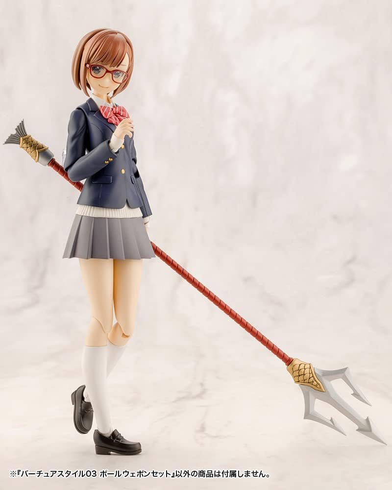 Kotobukiya GE003X M.S.G Modeling Support Goods, Vertue Style 03, Pole Weapon Set - Image 9