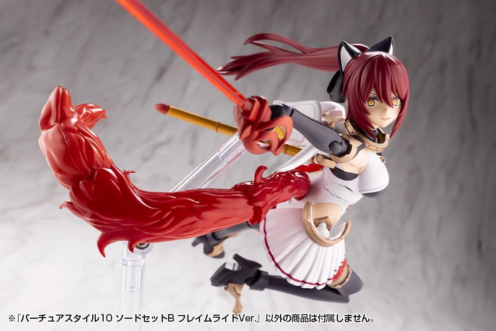Kotobukiya GE010 M.S.G Modeling Support Goods Virtua Style 10 Sword Set B Flamerite Ver. - Image 13