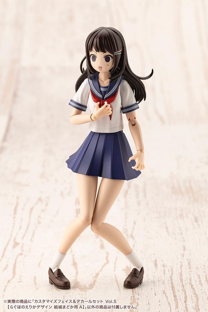 Kotobukiya JK058 1/10 Customized Face & Decal Set Vol.5 [Designed by Erika Raguho For Madoka Yuki A] (Sousai Shojo Teien) - Image 11