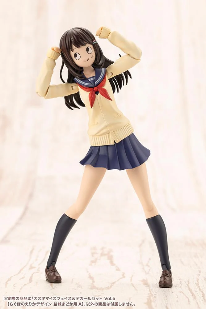 Kotobukiya JK058 1/10 Customized Face & Decal Set Vol.5 [Designed by Erika Raguho For Madoka Yuki A] (Sousai Shojo Teien) - Image 24