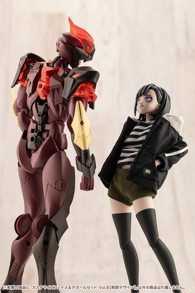 Kotobukiya JK059 1/10 Customized Face & Decal Set Vol.6 [Designed by Amaai] (Sousai Shojo Teien) - Image 14