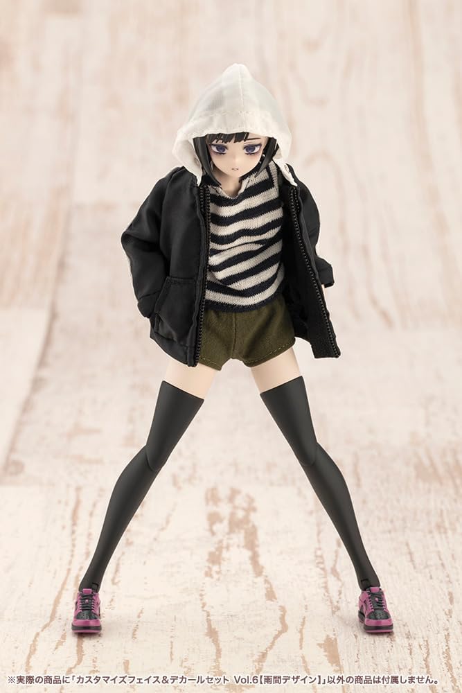 Kotobukiya JK059 1/10 Customized Face & Decal Set Vol.6 [Designed by Amaai] (Sousai Shojo Teien) - Image 20