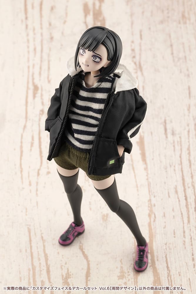 Kotobukiya JK059 1/10 Customized Face & Decal Set Vol.6 [Designed by Amaai] (Sousai Shojo Teien) - Image 30