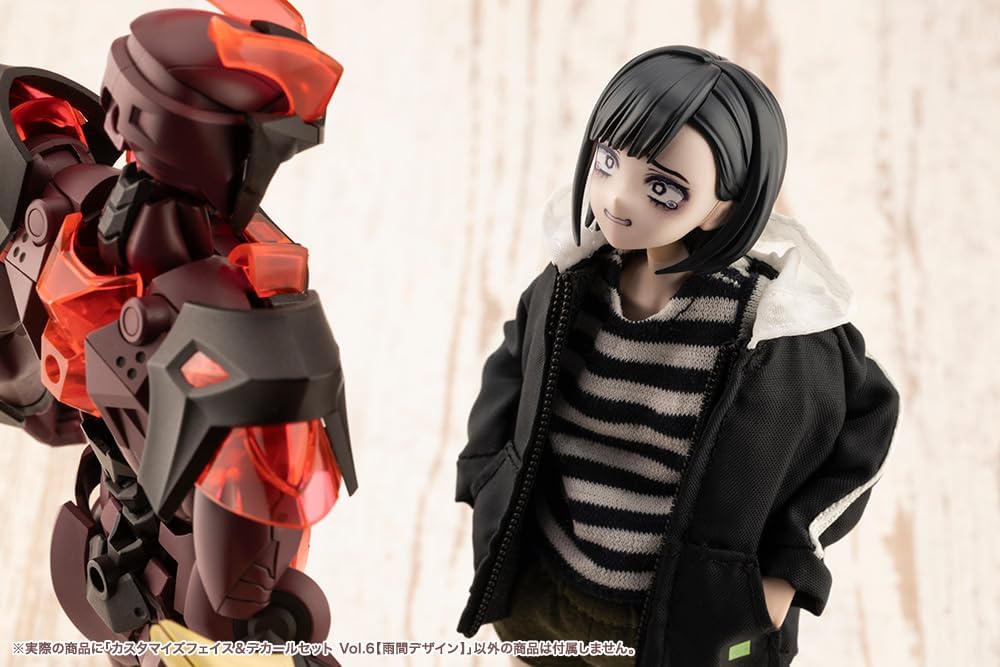Kotobukiya JK059 1/10 Customized Face & Decal Set Vol.6 [Designed by Amaai] (Sousai Shojo Teien) - Image 32