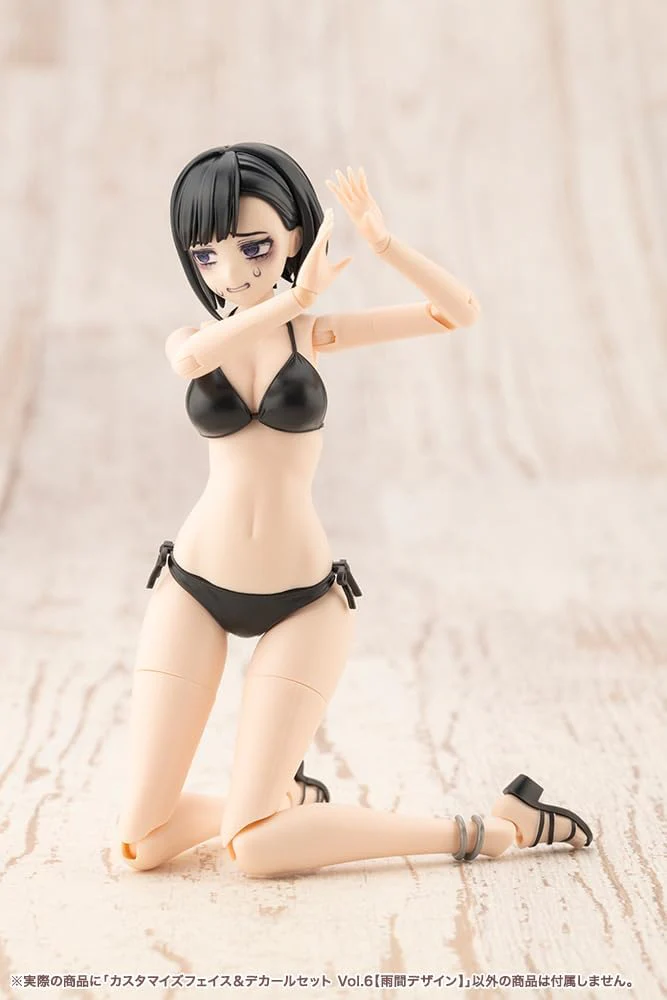 Kotobukiya JK059 1/10 Customized Face & Decal Set Vol.6 [Designed by Amaai] (Sousai Shojo Teien) - Image 8