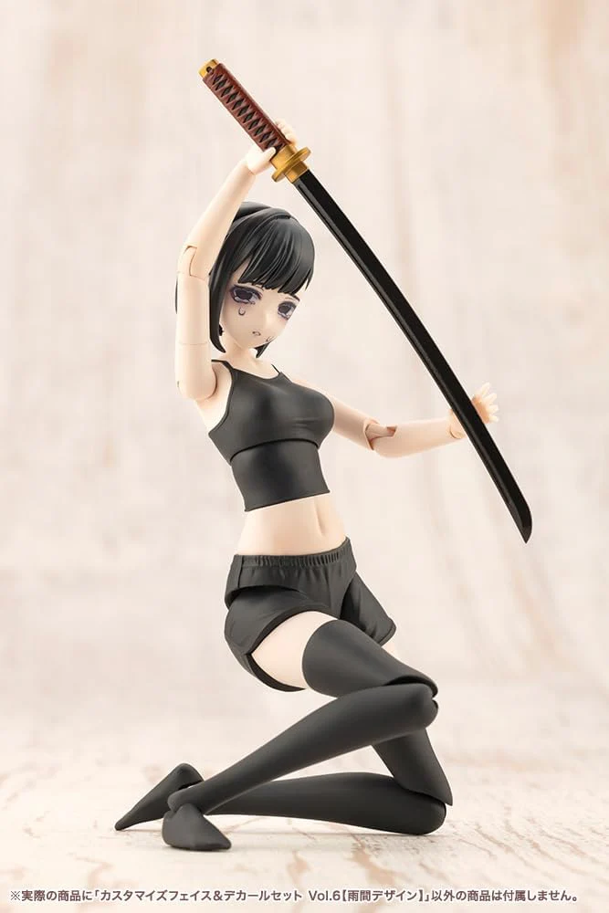 Kotobukiya JK059 1/10 Customized Face & Decal Set Vol.6 [Designed by Amaai] (Sousai Shojo Teien) - Image 9