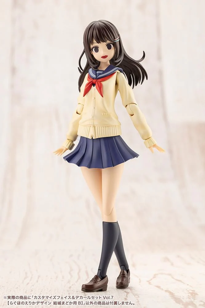 Kotobukiya JK065 1/10 Customized Face & Decal Set Vol.7 [Designed By Raguhonoerika For Madoka Yuki B] (Sousai Shojo Teien) - Image 4