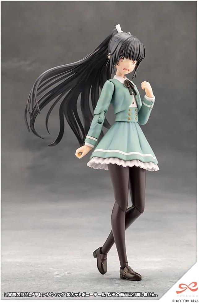 Kotobukiya JK066 1/10 Arrange Wig Hime Cut Pony Tail (Sousai Shojo Teien) - Image 6