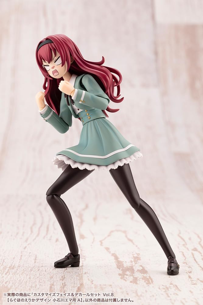 Kotobukiya JK072 1/10 Customized Face & Decal Vol.8 for Emma Koishikawa A (Sousai Shojo Teien) - Image 11