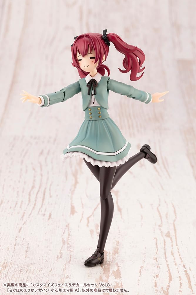 Kotobukiya JK072 1/10 Customized Face & Decal Vol.8 for Emma Koishikawa A (Sousai Shojo Teien) - Image 14