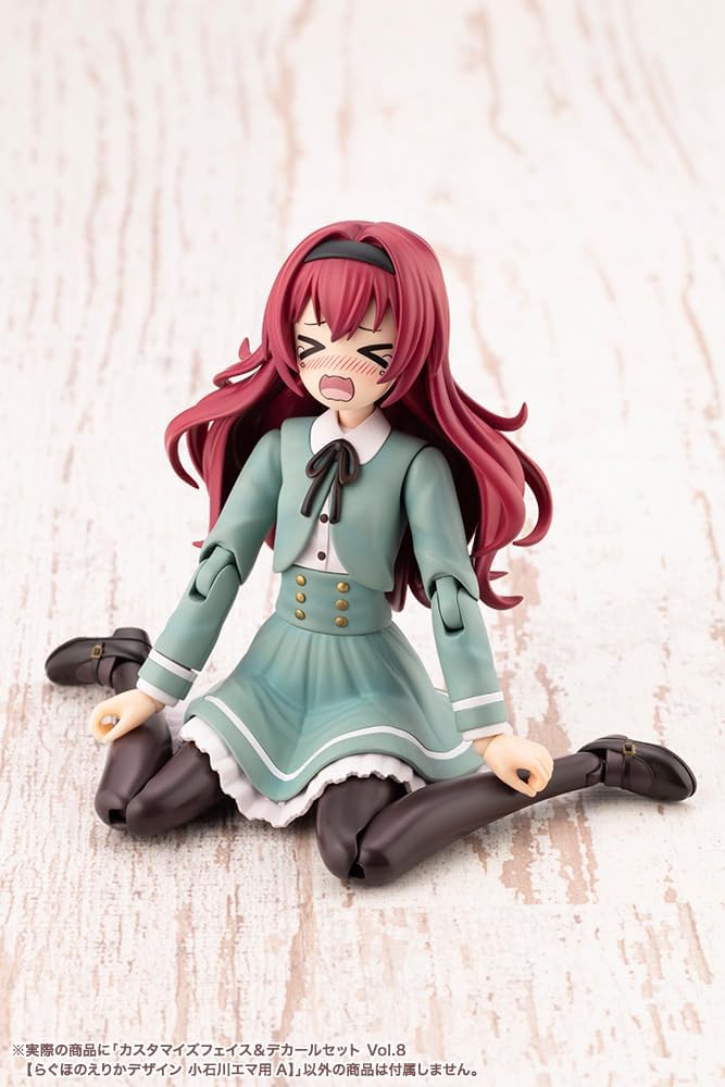 Kotobukiya JK072 1/10 Customized Face & Decal Vol.8 for Emma Koishikawa A (Sousai Shojo Teien) - Image 7