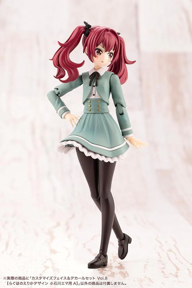 Kotobukiya JK072 1/10 Customized Face & Decal Vol.8 for Emma Koishikawa A (Sousai Shojo Teien) - Image 8