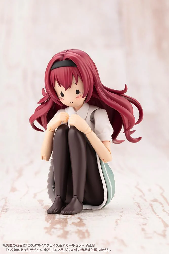 Kotobukiya JK072 1/10 Customized Face & Decal Vol.8 for Emma Koishikawa A (Sousai Shojo Teien) - Image 9