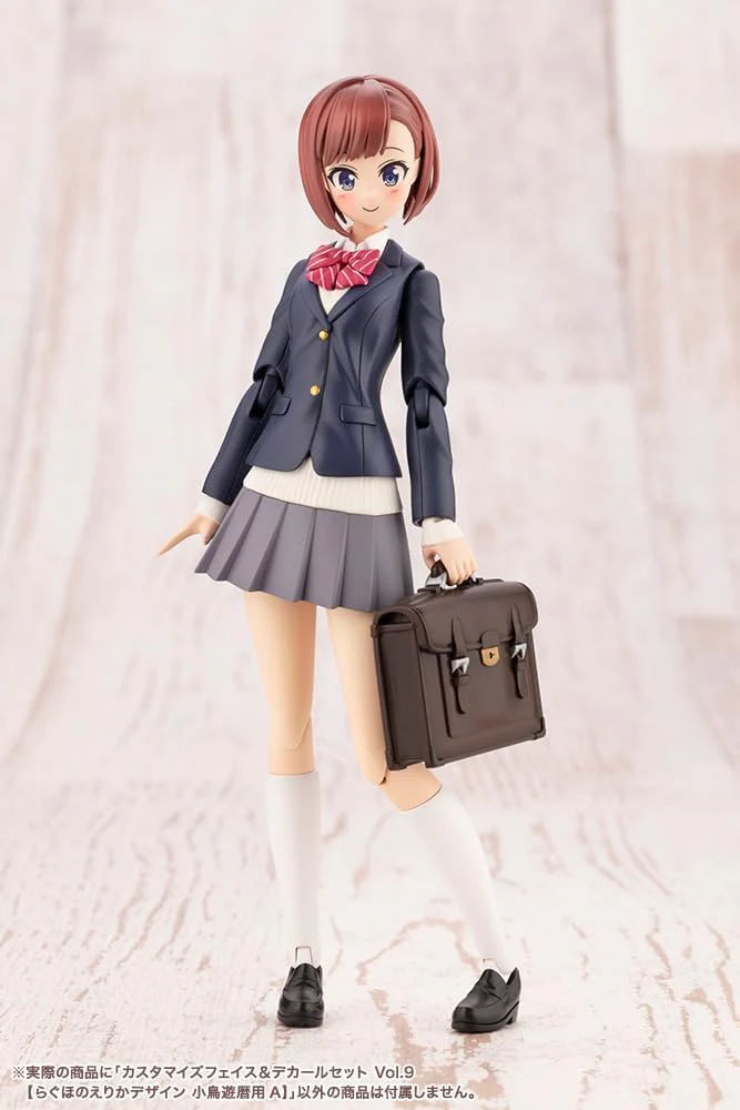 Kotobukiya JK073 1/10 Customized Face & Decal Set Vol.9 for Koyomi Takanashi A (Sousai Shojo Teien) - Image 3
