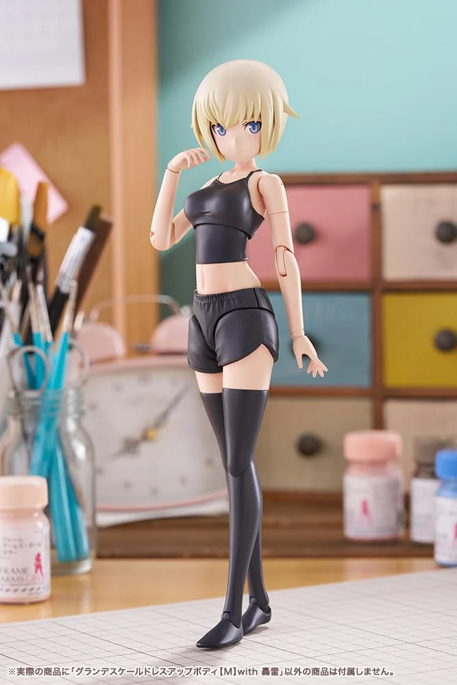 Kotobukiya JK076 Sousai Shojo Teien x Frame Arms Girl Grande Scale Dress-Up Body M with Gourai - Image 2