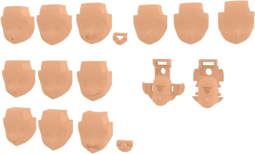 Kotobukiya KP731 Megami Device M.S.G 05 Face Set for SOL Skin Color D - Image 6