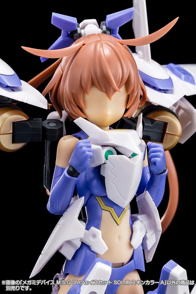 Kotobukiya KP732 Megami Device M.S.G 05 Face Set for SOL Skin Color A - Image 2