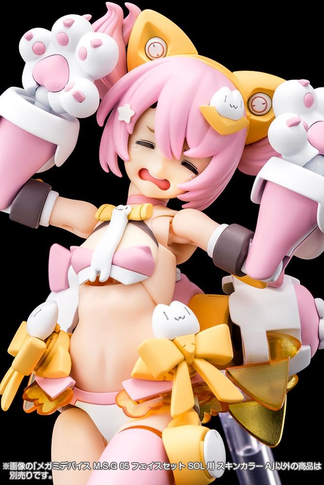 Kotobukiya KP732 Megami Device M.S.G 05 Face Set for SOL Skin Color A - Image 4