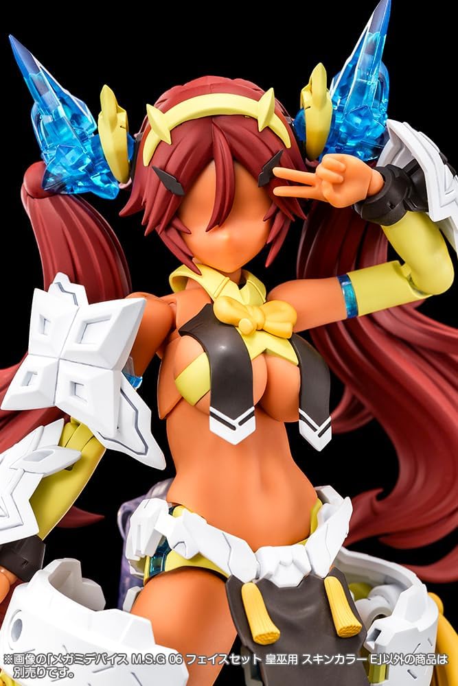 Kotobukiya KP817 Megami Device M.S.G 06 Face Set AUV Skin Color E - Image 3